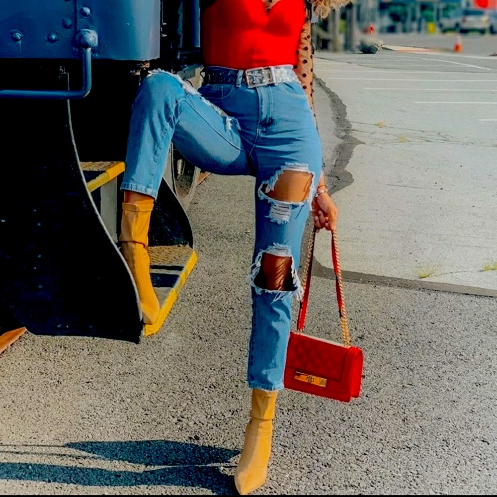 ❤️host pick❤️High waisted mom jeans